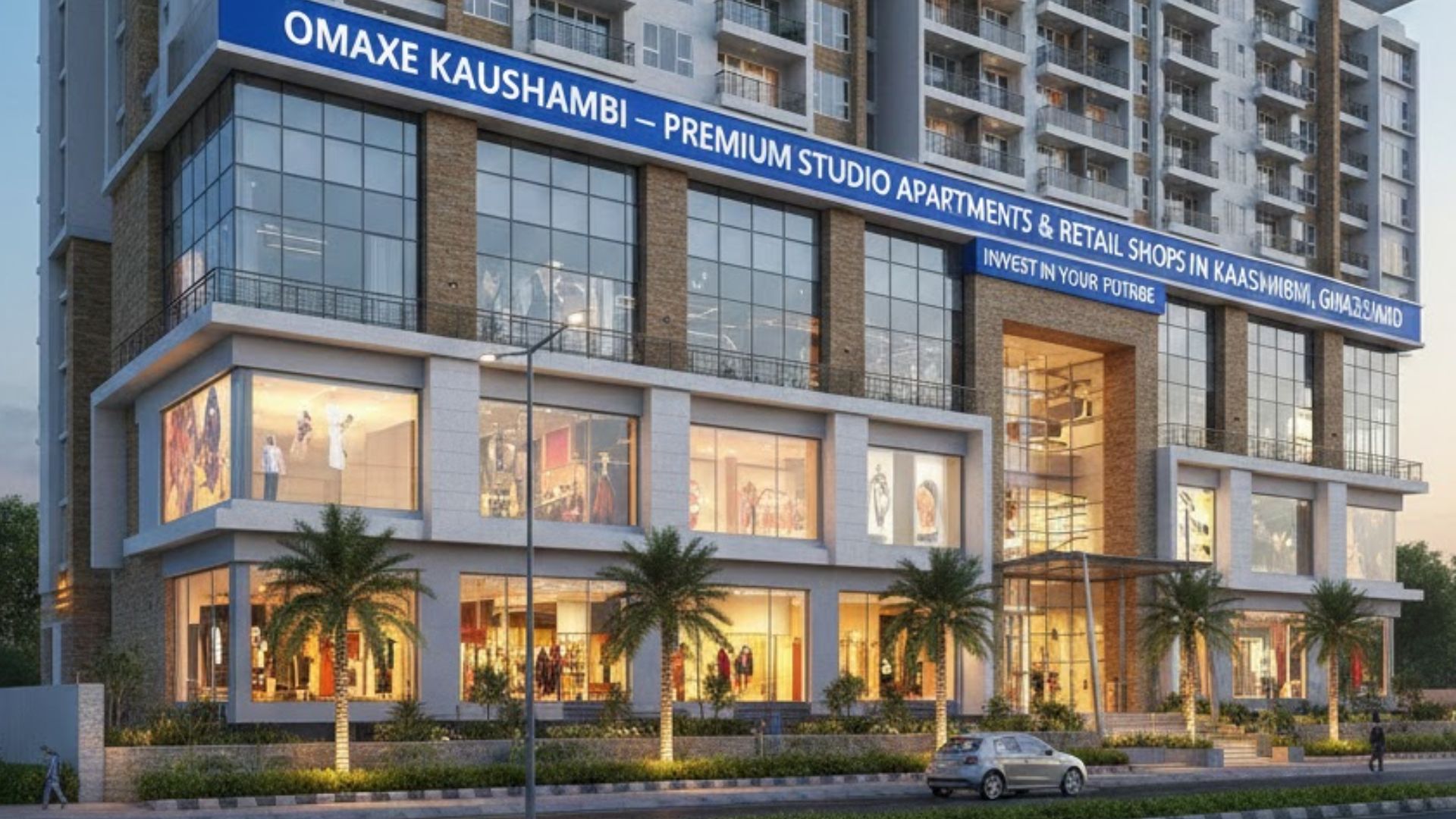 Omaxe Kaushambi – Premium Studio Apartments & Retail Shops in Kaushambi, Ghaziabad