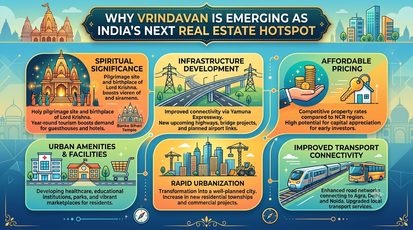 Why Vrindavan is Emerging as India’s Next Real Estate Hotspot